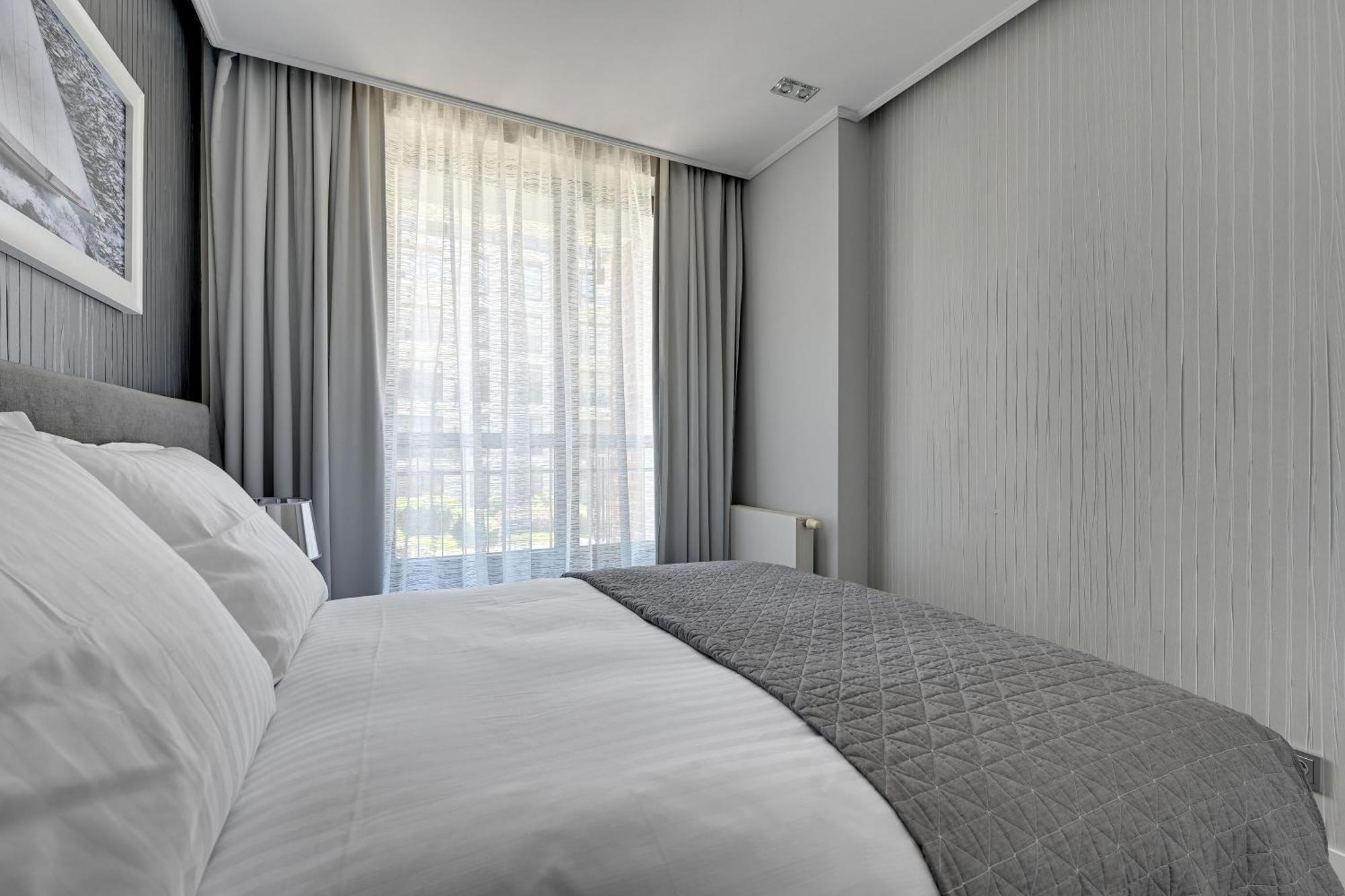 Blue Mandarin Marina Apartment Гданск Стая снимка