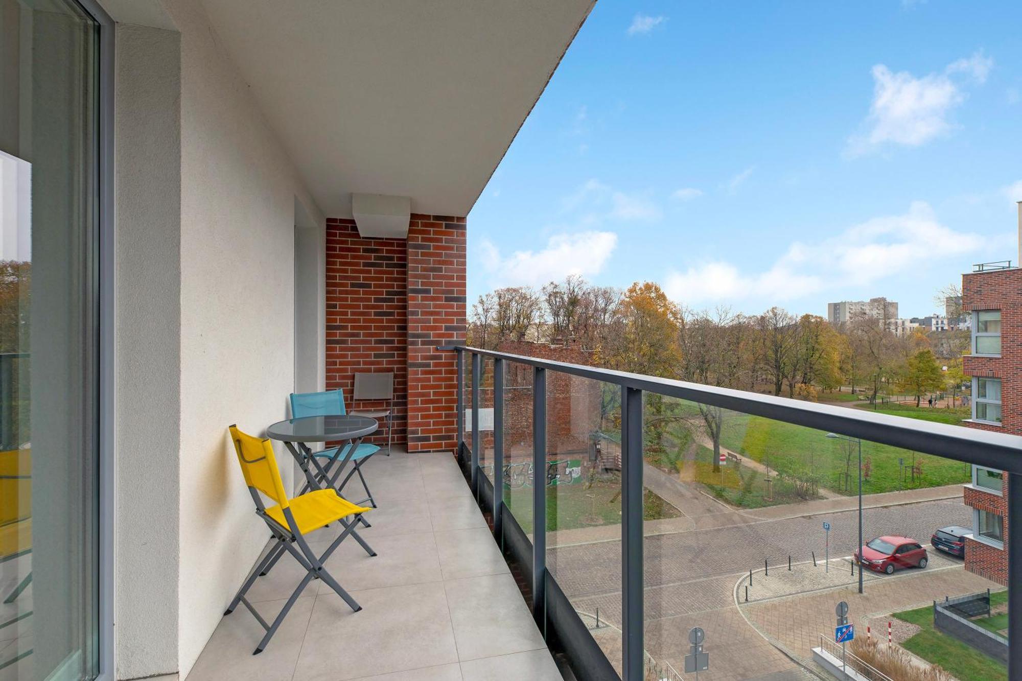 Blue Mandarin Marina Apartment Гданск Стая снимка